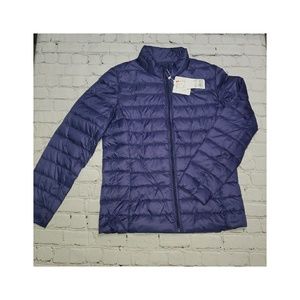 Brand new ultra light down  purple coat.